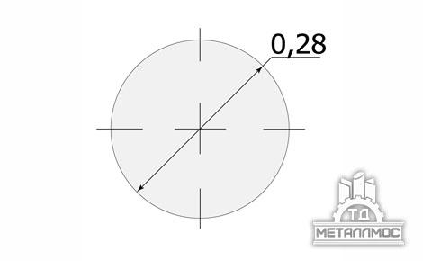 Проволока нержавеющая 0,28 мм 12Х18Н10Т